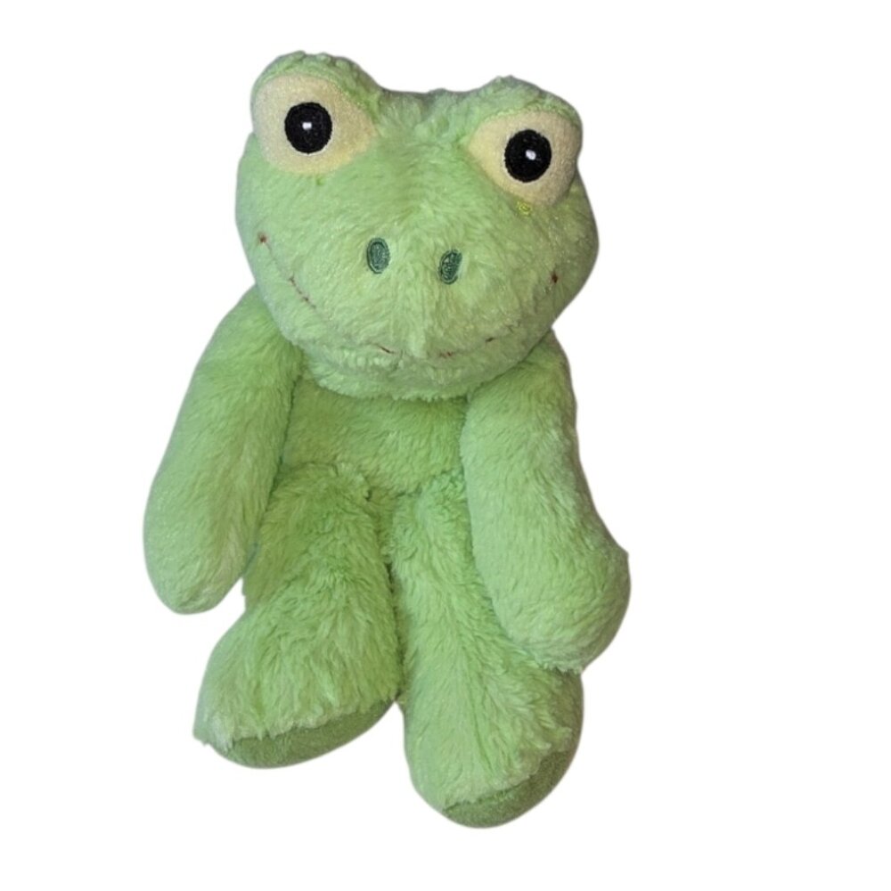 Frog Stuffed Animal Plushie Plush Stuffie Lovey Toddler Kid Gift Green